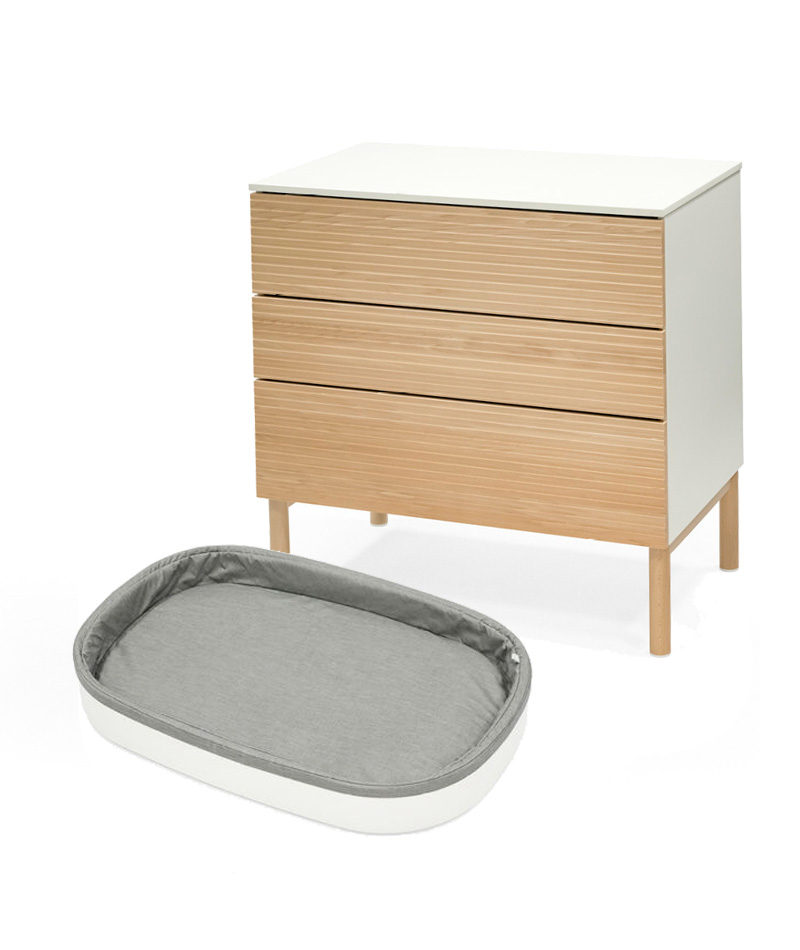 Stokke Sleepi Dresser Lipasto Natural Ja Changer Top Hoitotaso - Ozbaby 