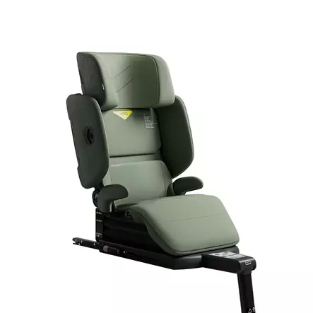 Axkid UP turvavyöistuin Nordic Bloom Green patentoitu istuinkorkeuden säätö. - Turvavyöistuimet 15-36kg - 0132705-2442 - 2