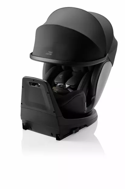 BRITAX Swivel-Grow Max Air turvaistuin Lux, Onyx Black kuomu auki - Turvaistuimet 9-36kg - 2000042295 - 1