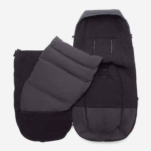 Bugaboo Performance Footmuff lampopussi Midnight Black Ozbaby.fi verkkokauppa