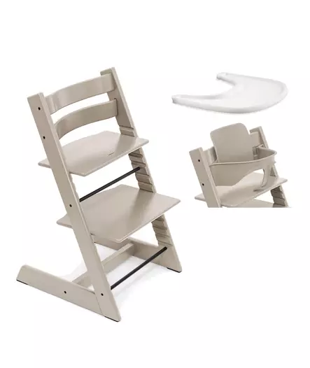 Tripp Trapp Starttipaketti Stokke Cashmere Grey. - Syöttötuolit - 100143CGSTA - 1
