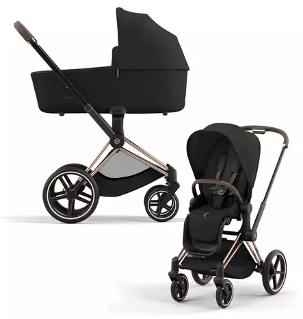 Cybex Priam 2023 yhdistelmävaunut värissä Sepia Black. - Lastenvaunut ja yhdistelmävaunut - 521002337YHDSBL - 1