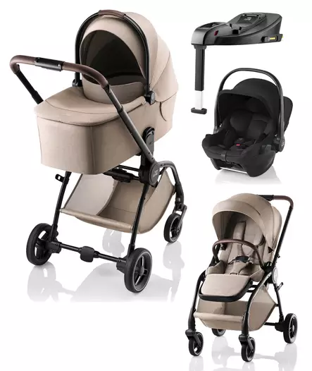BRITAX Rio Starttipaketti Teak, Style. - Lastenvaunut ja yhdistelmävaunut - 2000041613STACO - 1